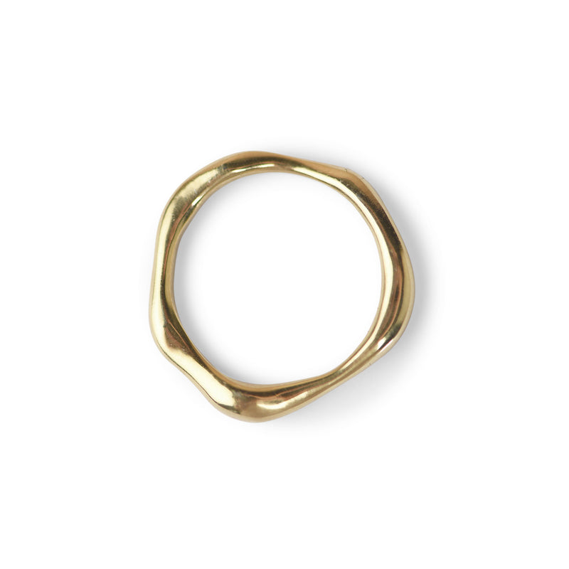 Baroque Band - Solid 9ct Gold