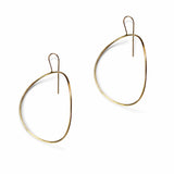 Large Arch Earrings - Solid 9ct Gold