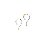 Petite Pearl Hook Earrings - Solid 9ct Gold - READY TO SHIP