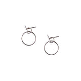 Two Way Tangle Earrings - Sterling Silver