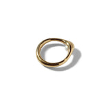 Peering Pearl Ring - Solid 9ct or 14ct gold - READY TO SHIP